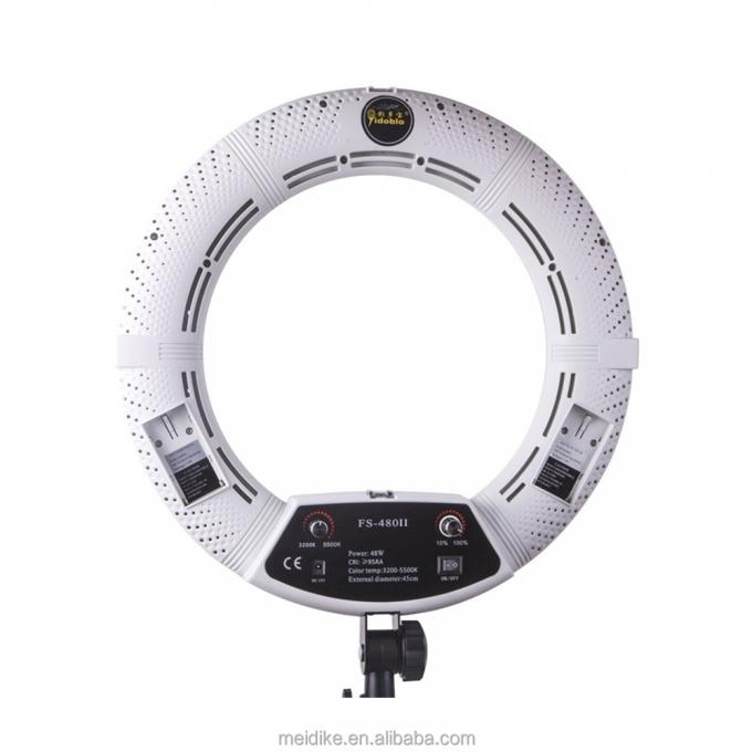 FD-480II fotografia selfie ring preencher luz vlogging vídeo ringlight youtube conjunto com espelho 0